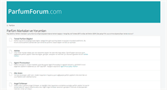 Desktop Screenshot of parfumforum.com